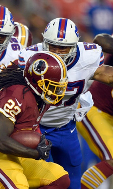 Redskins' Kelley has roster spot, not starting job, on mind